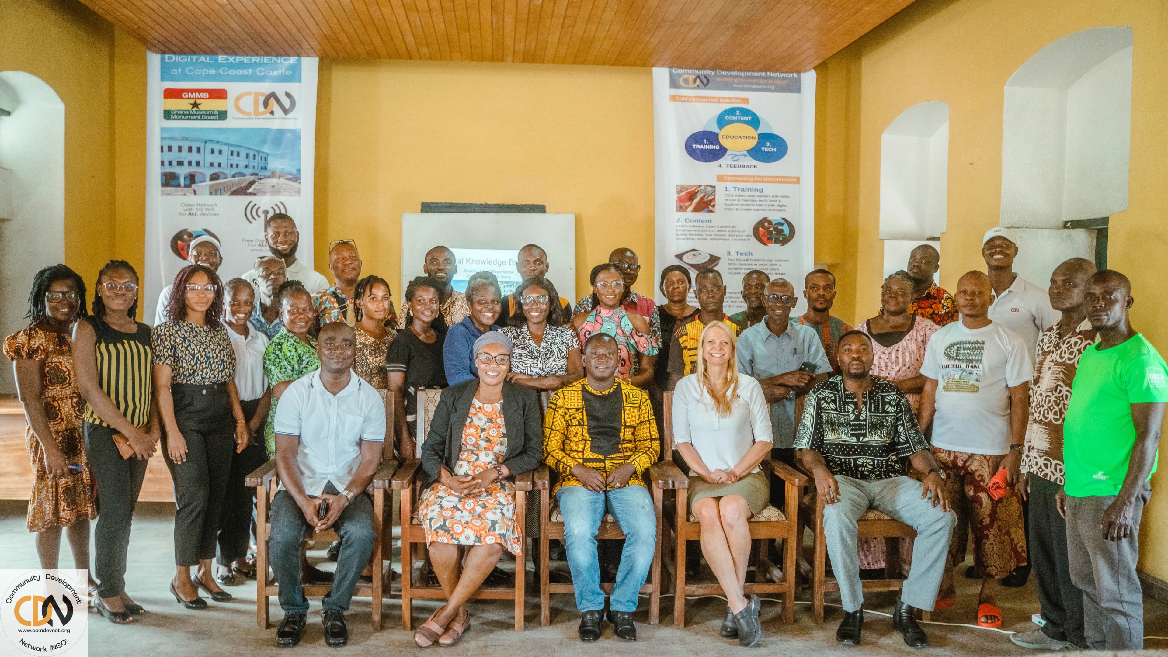 CDN site visit in Benin